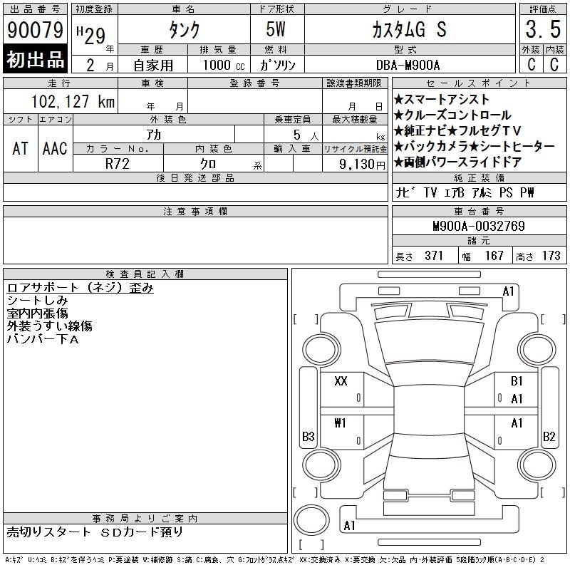 TOYOTA TANK