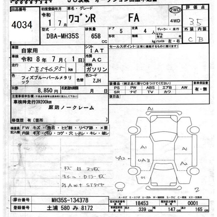 SUZUKI WAGON R