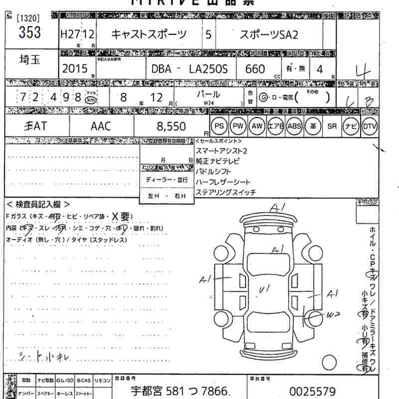 DAIHATSU CAST