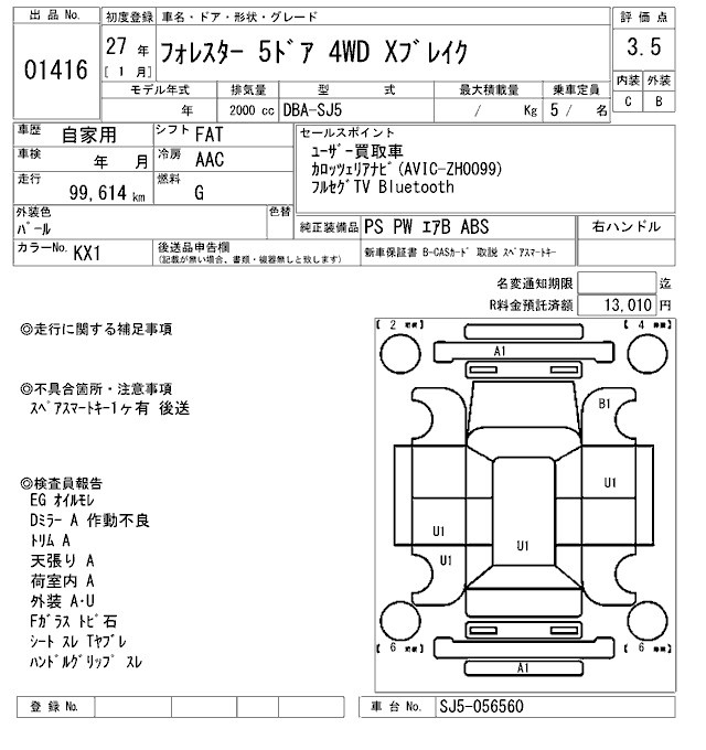 SUBARU FORESTER