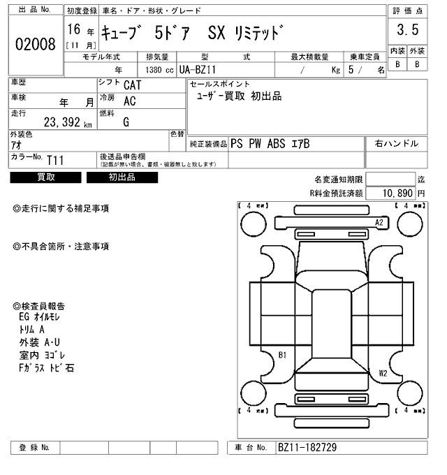 NISSAN CUBE
