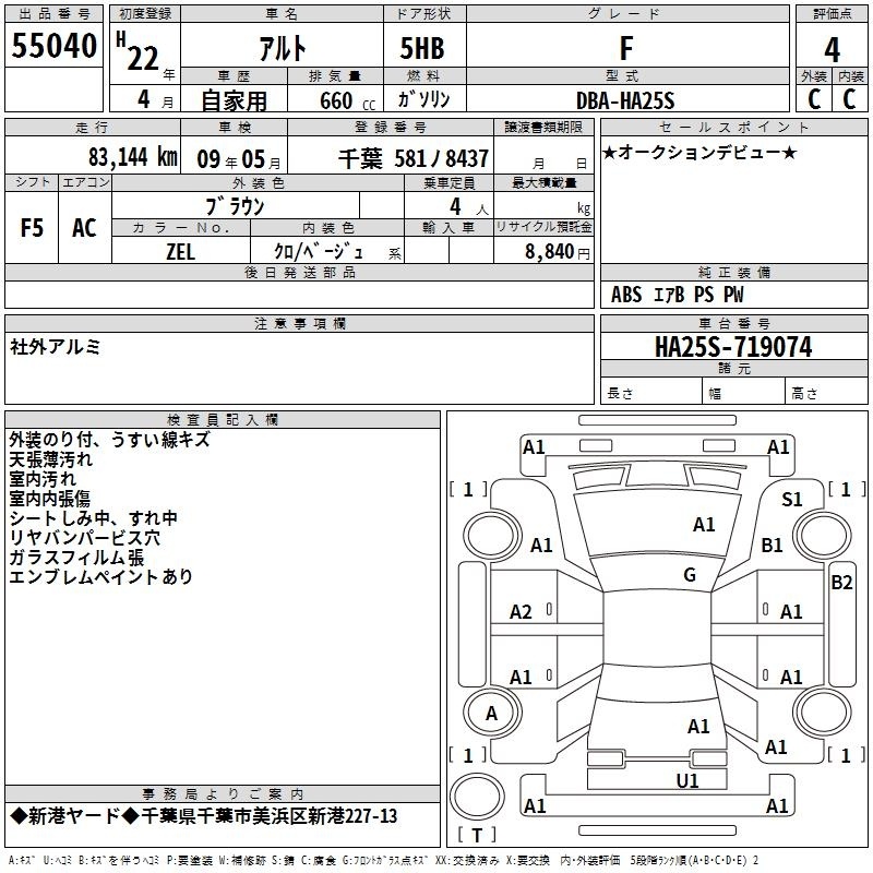 SUZUKI ALTO