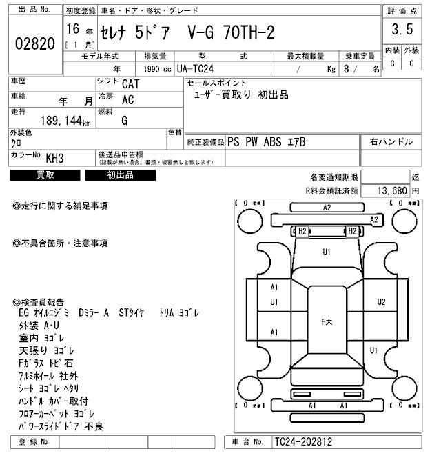 NISSAN SERENA
