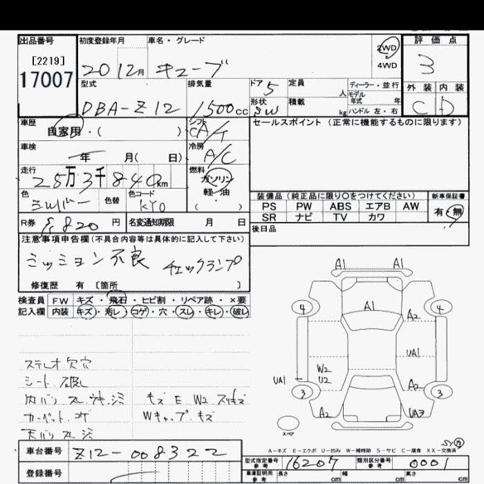 NISSAN CUBE