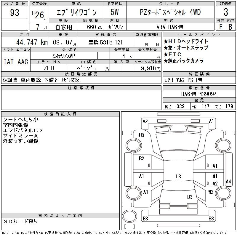 SUZUKI EVERY