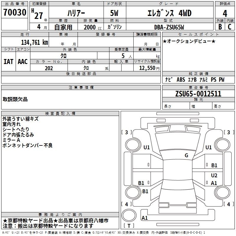 TOYOTA HARRIER