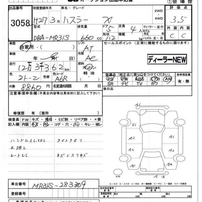 SUZUKI HUSTLER