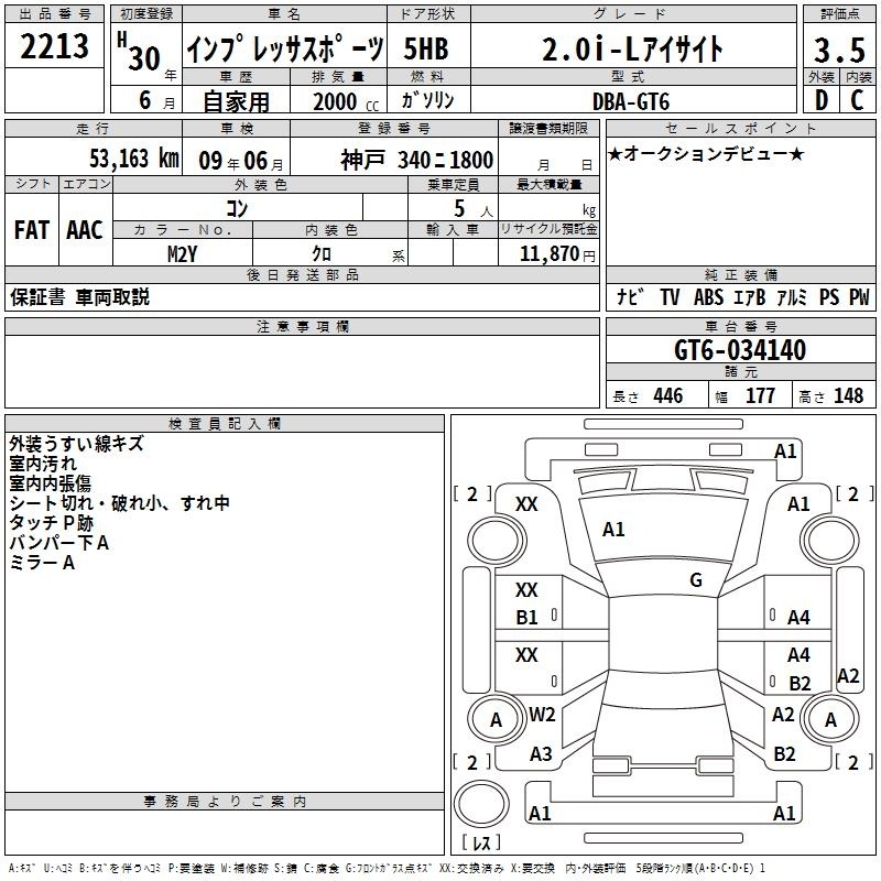 SUBARU IMPREZA