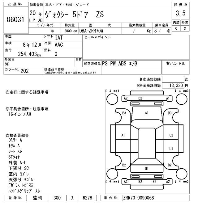 TOYOTA VOXY