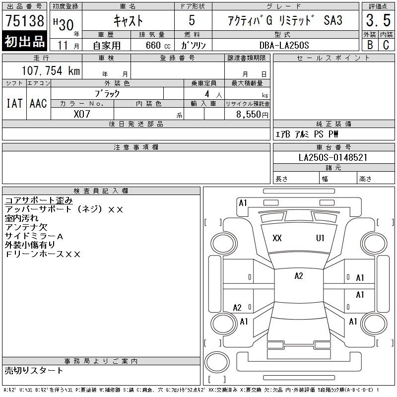 DAIHATSU CAST