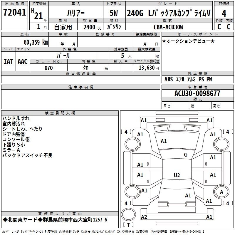 TOYOTA HARRIER