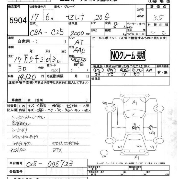 NISSAN SERENA