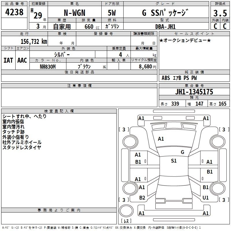 HONDA N-WGN
