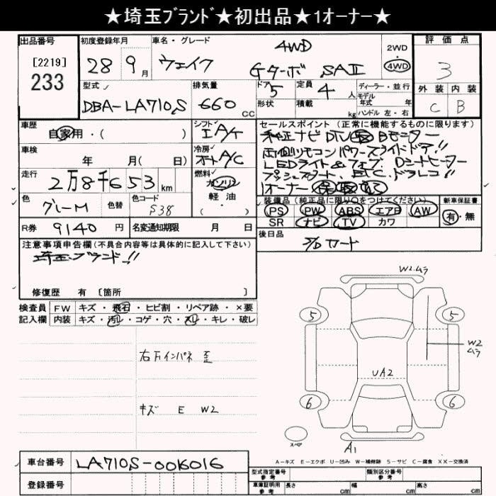 DAIHATSU WAKE