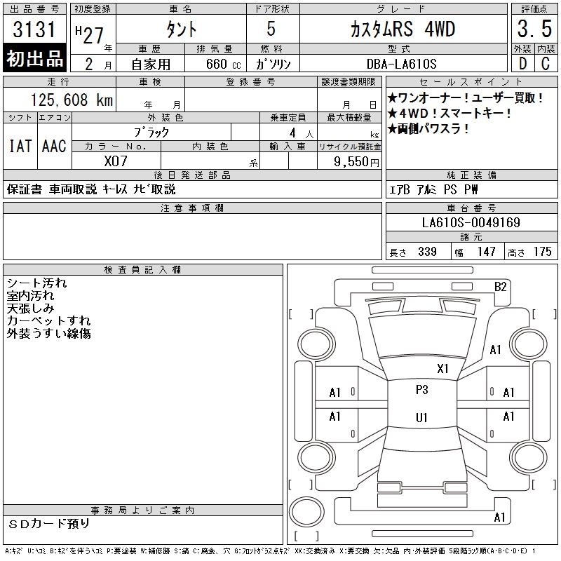 DAIHATSU TANTO