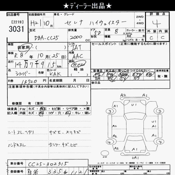 NISSAN SERENA