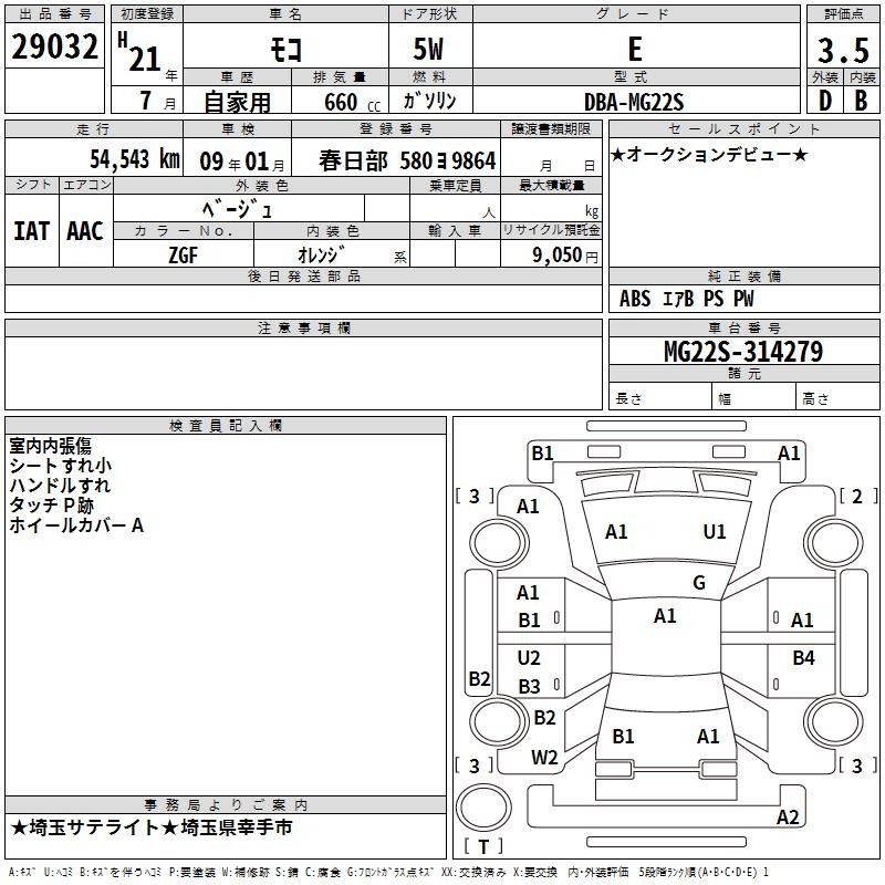 NISSAN MOCO