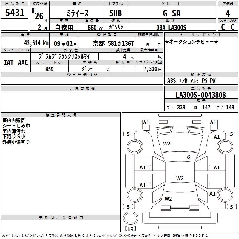 DAIHATSU MIRA E:S