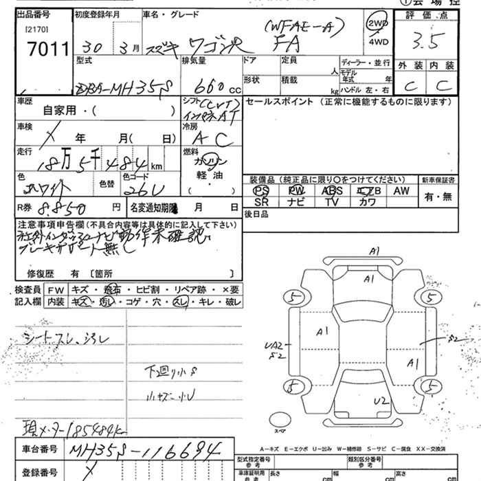 SUZUKI WAGON R