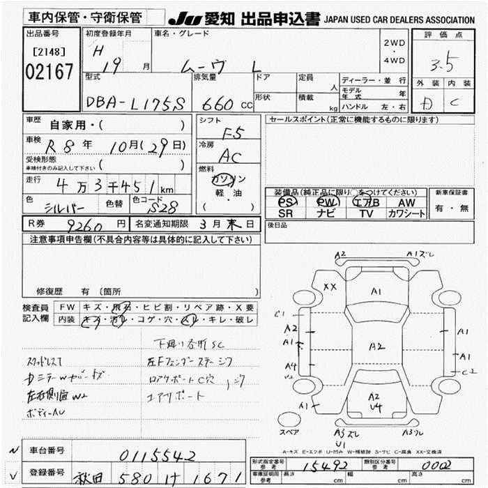 DAIHATSU MOVE