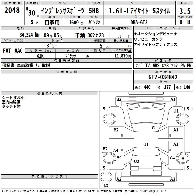 SUBARU IMPREZA