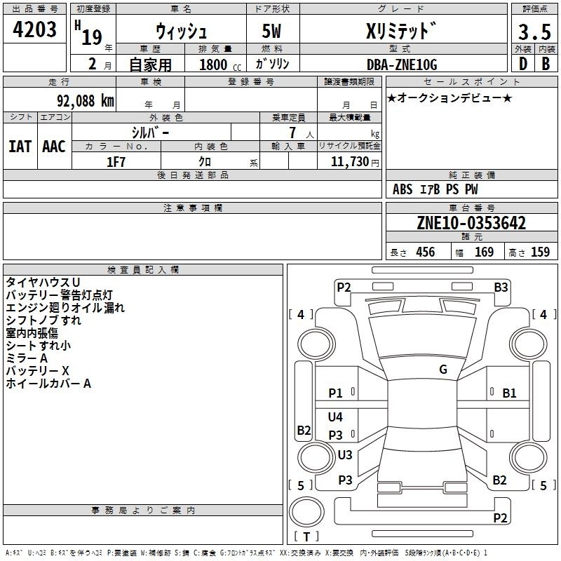 TOYOTA WISH