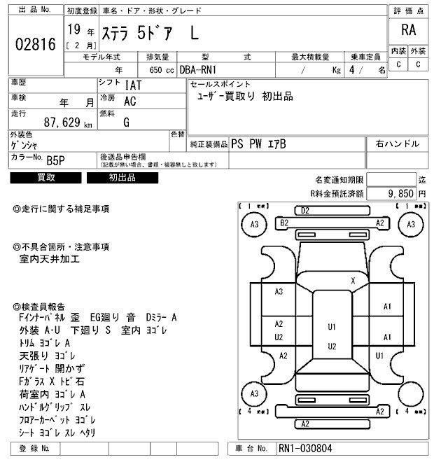 SUBARU STELLA