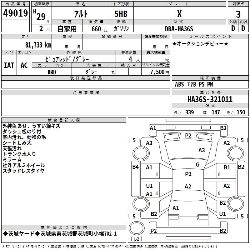 SUZUKI ALTO