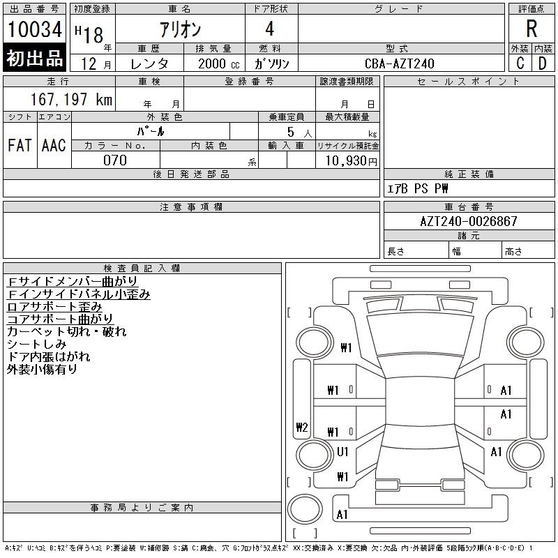 TOYOTA ALLION