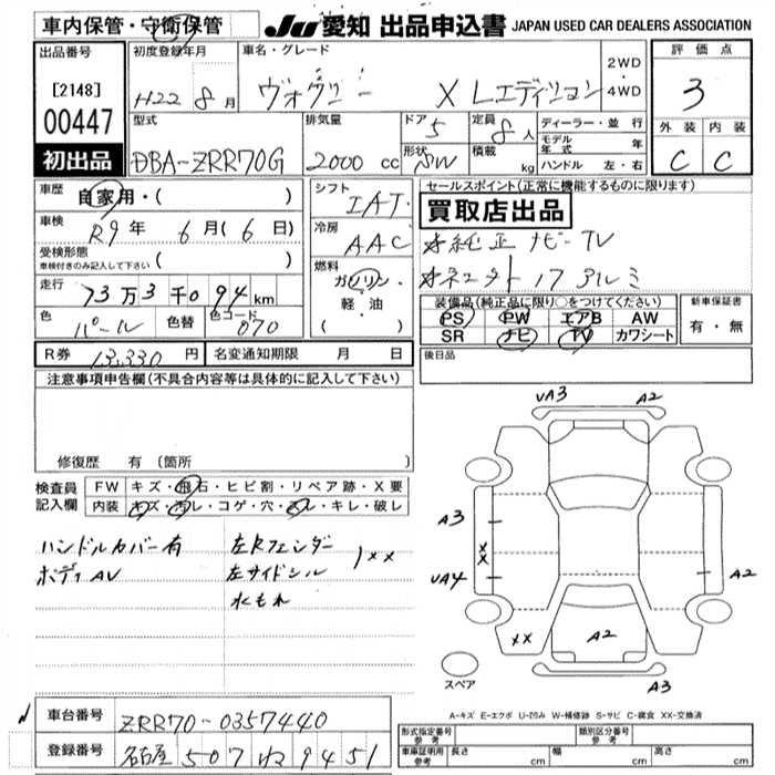 TOYOTA VOXY