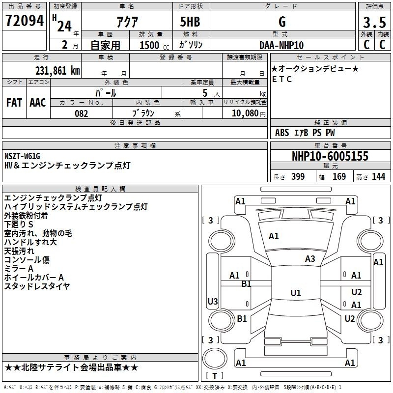 TOYOTA AQUA