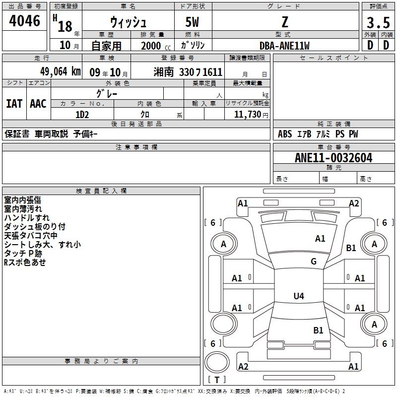 TOYOTA WISH