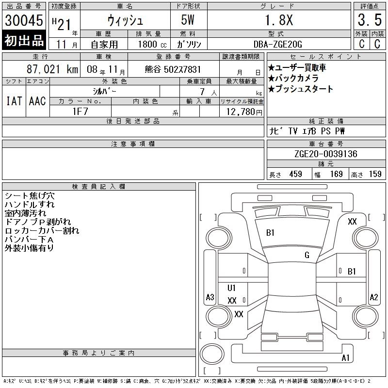 TOYOTA WISH