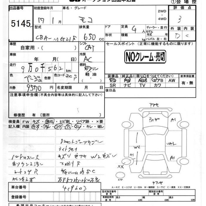 NISSAN MOCO