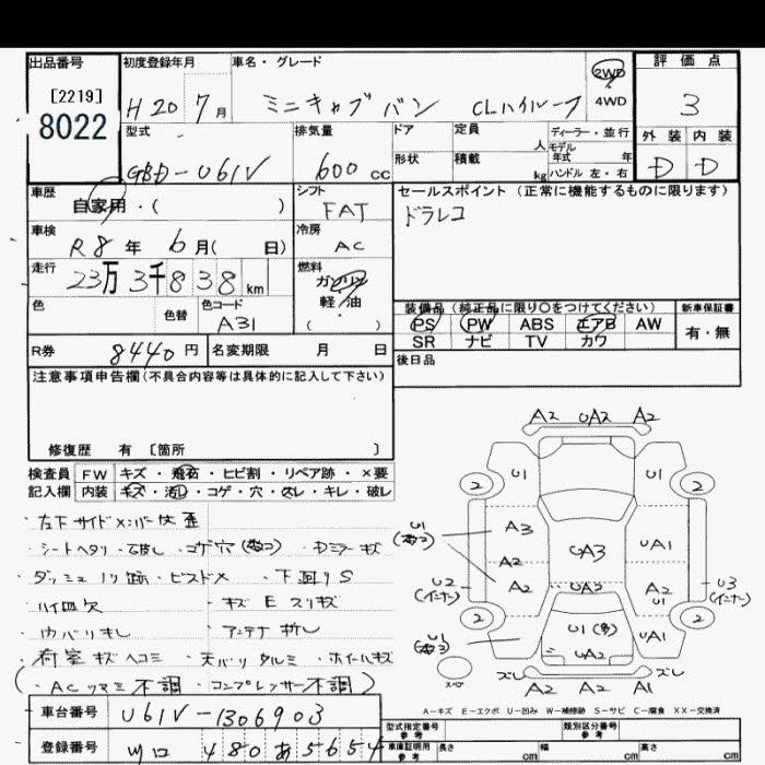 MITSUBISHI MINICAB