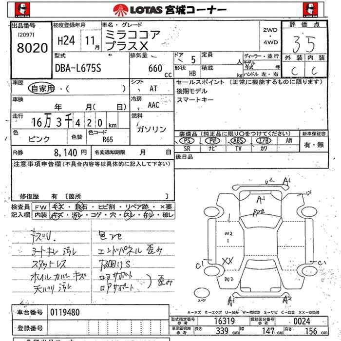 DAIHATSU MIRA COCOA