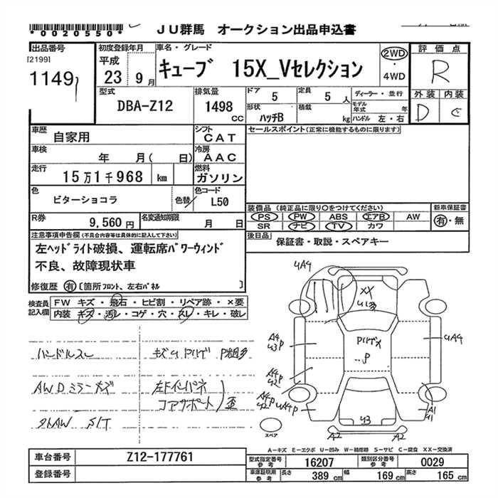 NISSAN CUBE
