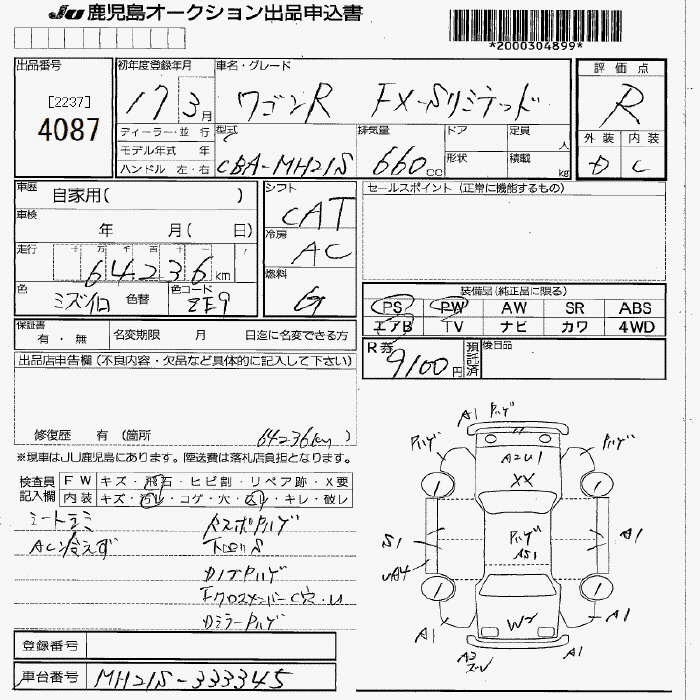 SUZUKI WAGON R
