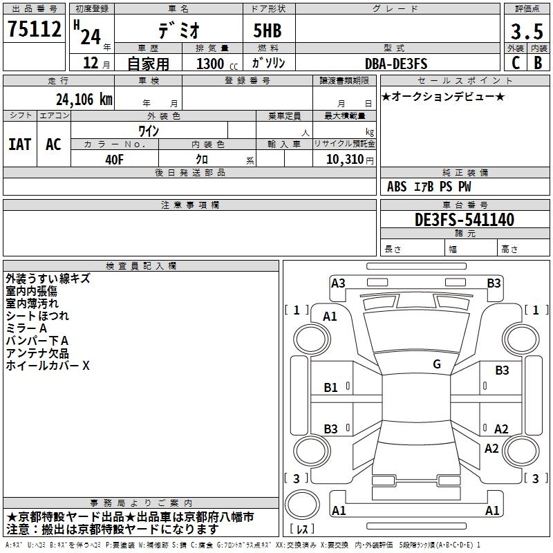 MAZDA DEMIO