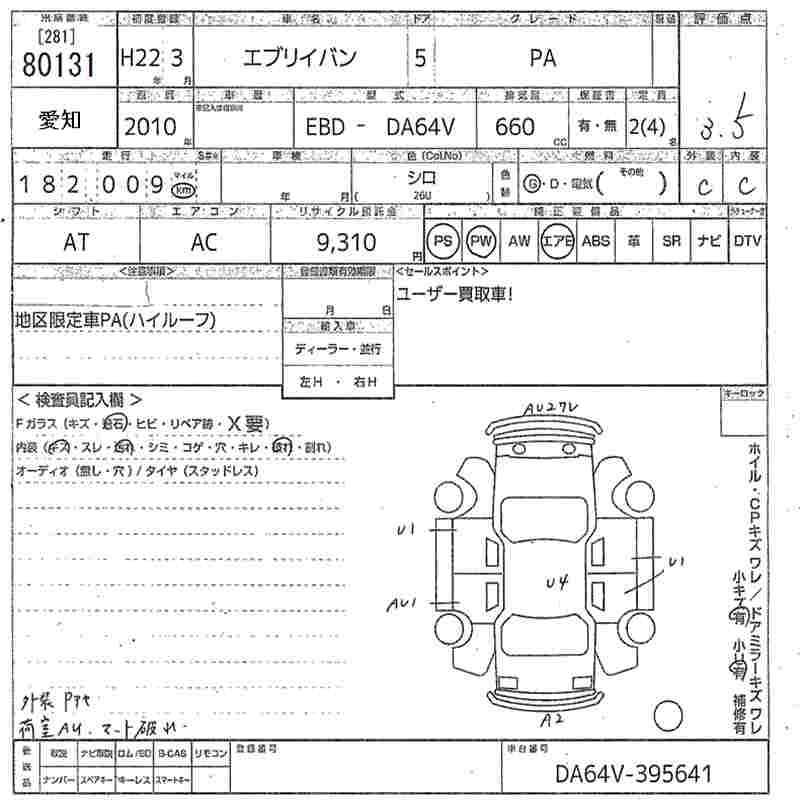 SUZUKI EVERY