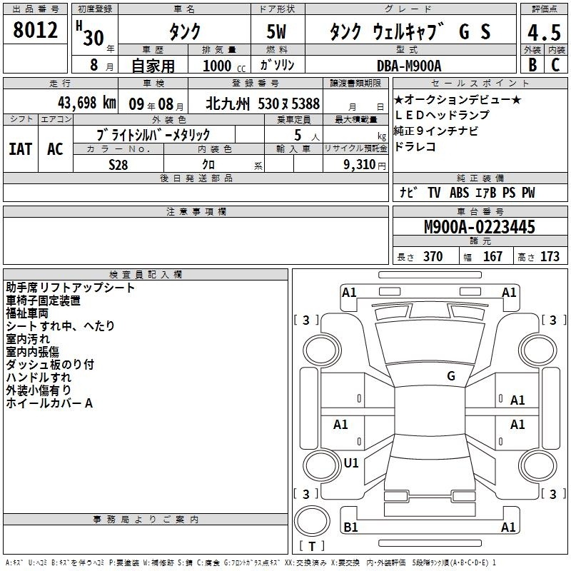 TOYOTA TANK
