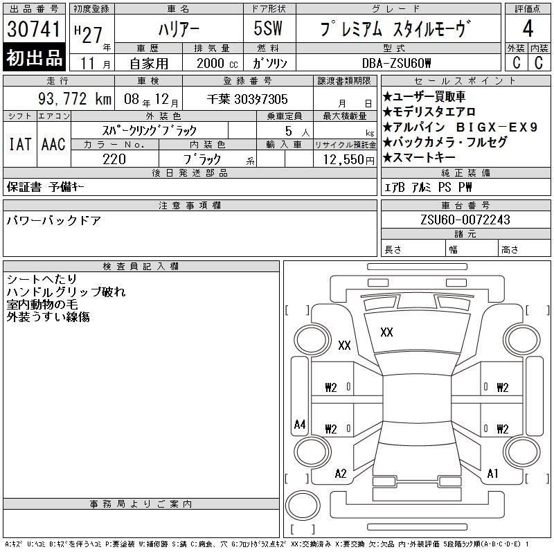 TOYOTA HARRIER