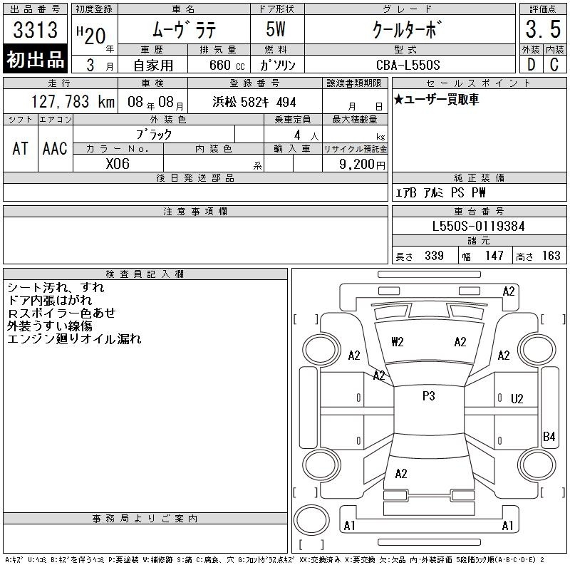 DAIHATSU MOVE LATTE