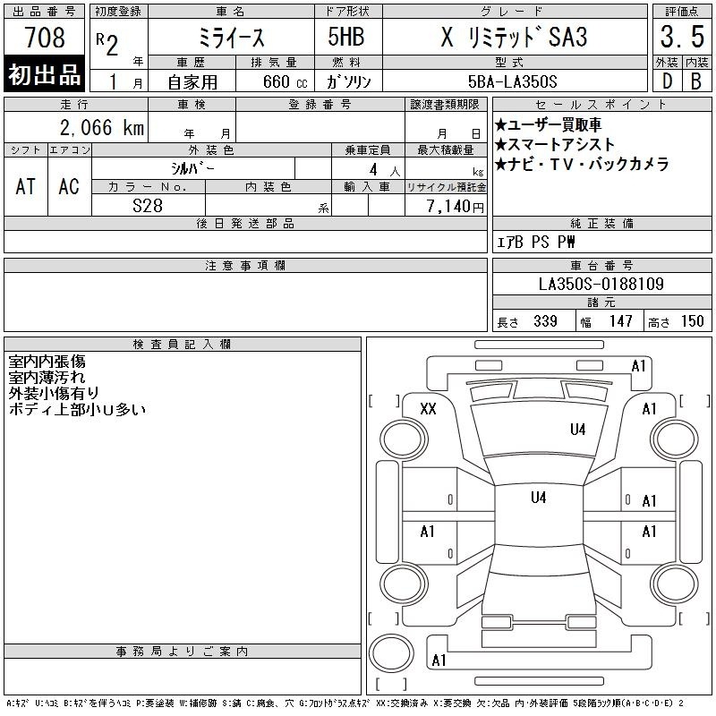 DAIHATSU MIRA E:S