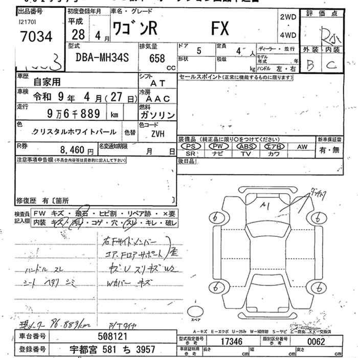 SUZUKI WAGON R