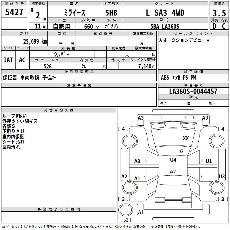 DAIHATSU MIRA E:S