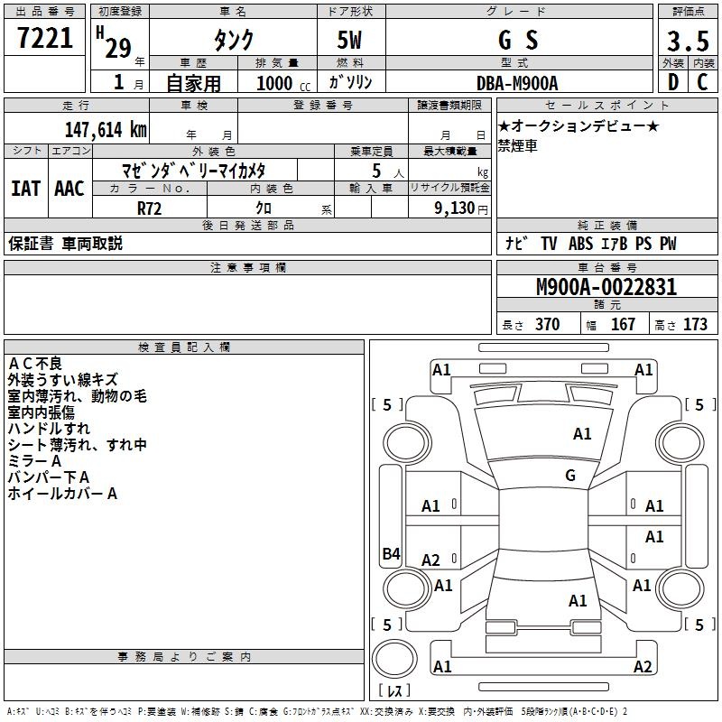TOYOTA TANK