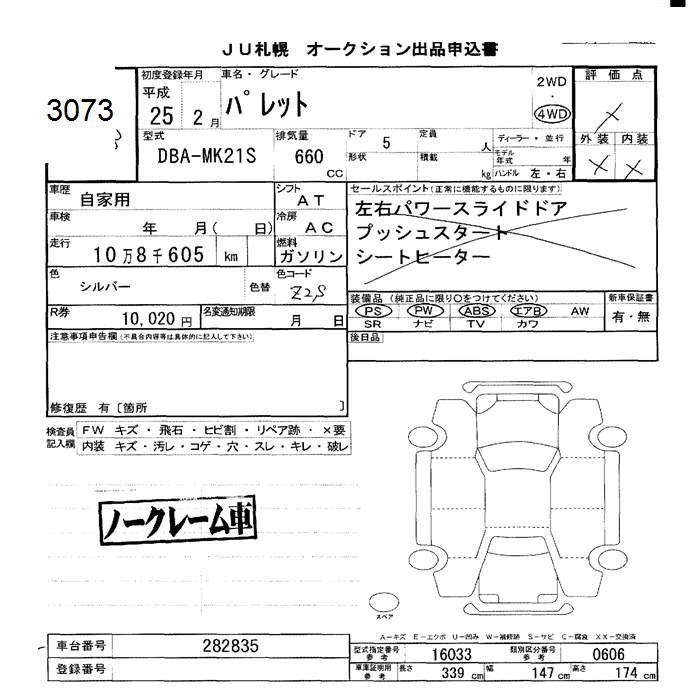 SUZUKI PALETTE