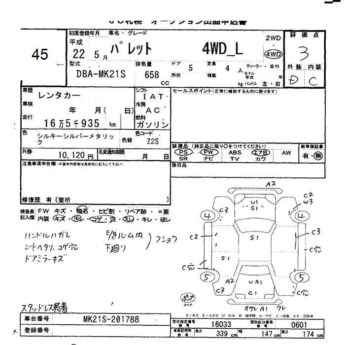SUZUKI PALETTE