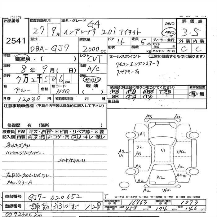 SUBARU IMPREZA
